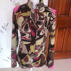 Vintage iconic Emilio Pucci wool jacket